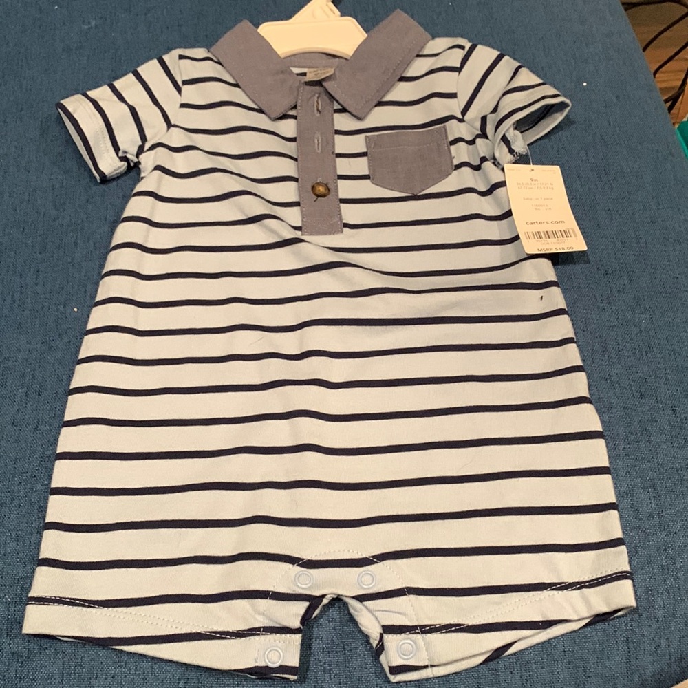 Carter’s onesie 9 months polo shirt